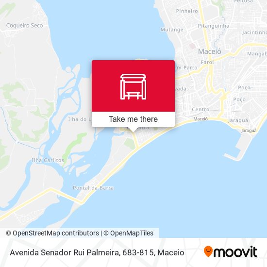 Avenida Senador Rui Palmeira, 683-815 map