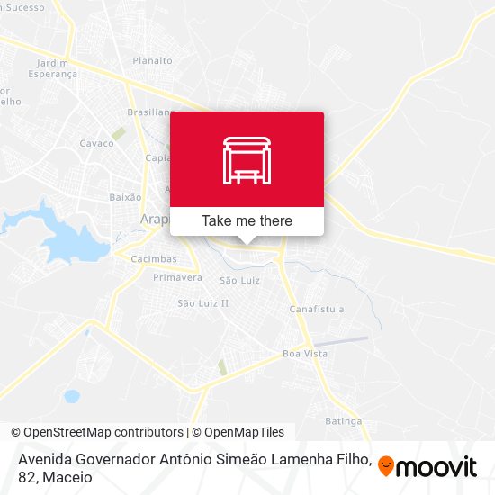 Avenida Governador Antônio Simeão Lamenha Filho, 82 map