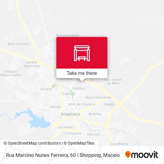 Rua Marcino Nunes Ferreira, 60 | Shopping map