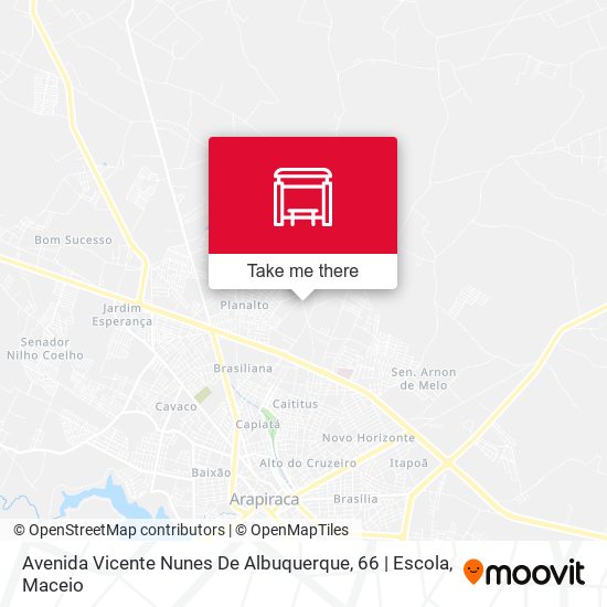 Avenida Vicente Nunes De Albuquerque, 66 | Escola map