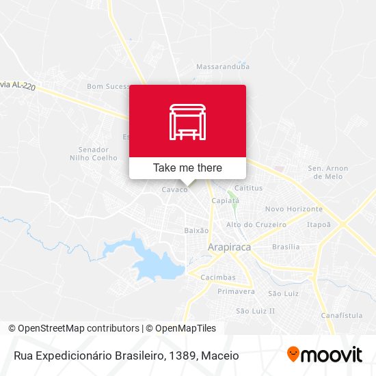 Rua Expedicionário Brasileiro, 1389 map