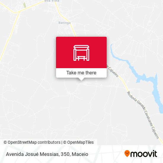 Avenida Josué Messias, 350 map
