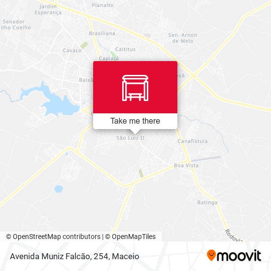 Avenida Muniz Falcão, 254 map
