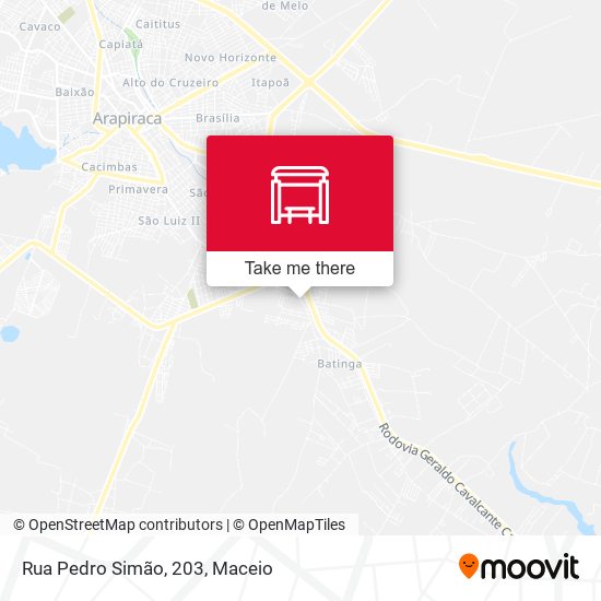 Rua Pedro Simão, 203 map