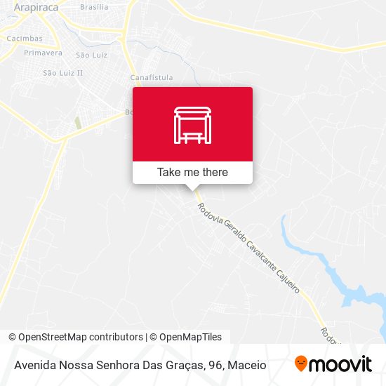 Avenida Nossa Senhora Das Graças, 96 map