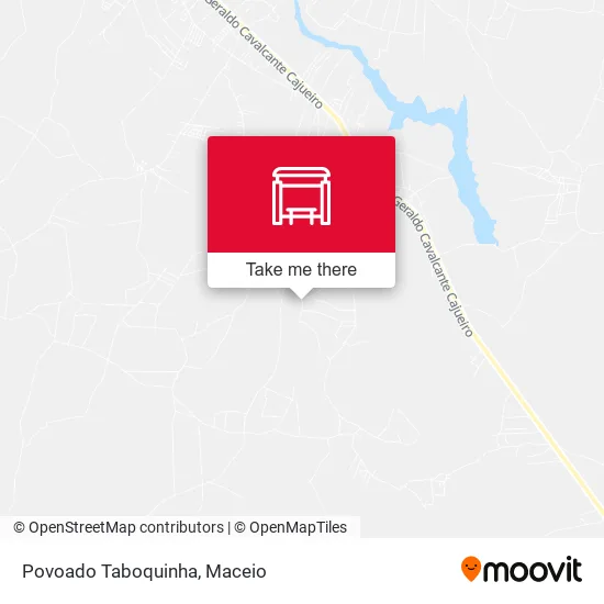 Povoado Taboquinha map