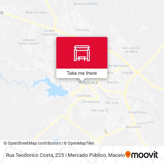 Rua Teodorico Costa, 225 | Mercado Público map