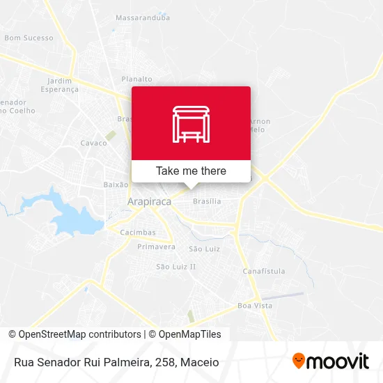 Rua Senador Rui Palmeira, 258 map