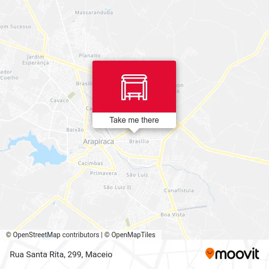Rua Santa Rita, 299 map