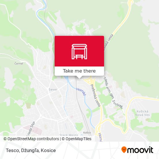 Tesco, Džungľa map