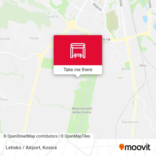 Letisko / Airport map