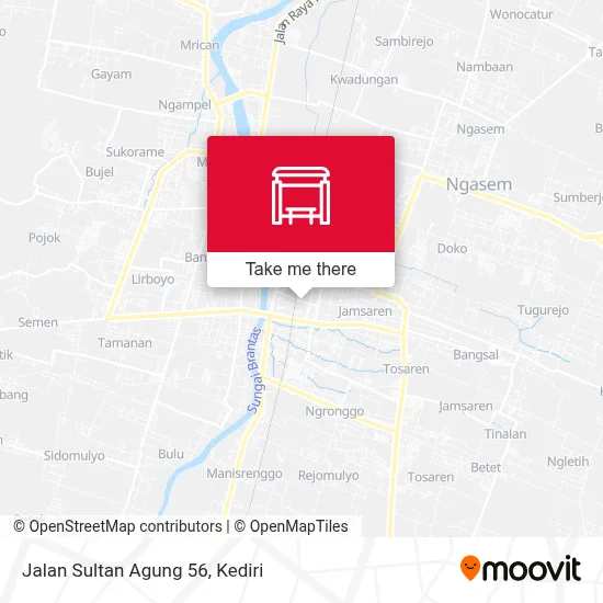 Jalan Sultan Agung 56 map