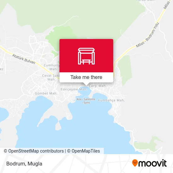 Bodrum map