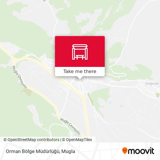 Orman Bölge Müdürlüğü map