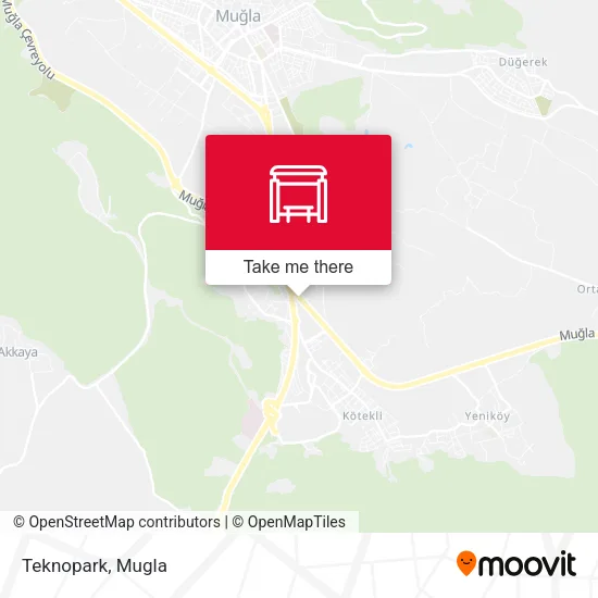 Teknopark map