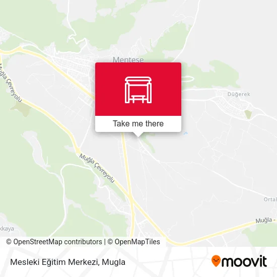 Mesleki Eğitim Merkezi map