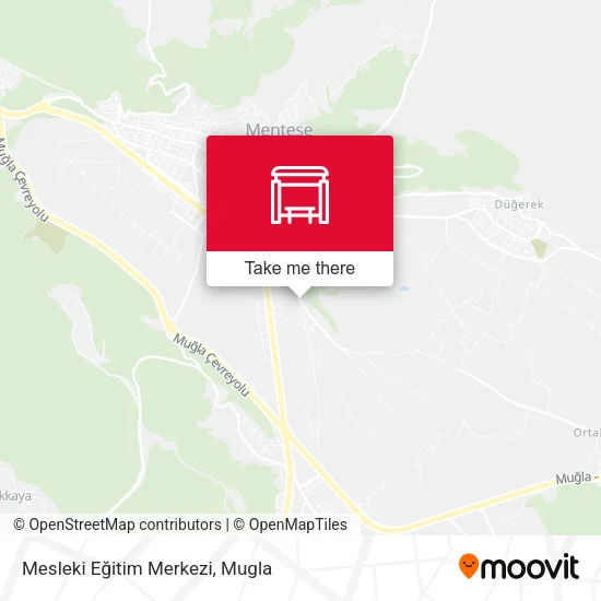 Mesleki Eğitim Merkezi map