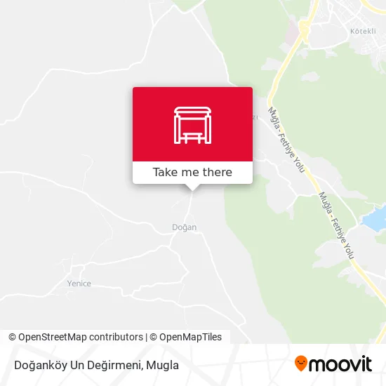 Doğanköy Un Değirmeni map