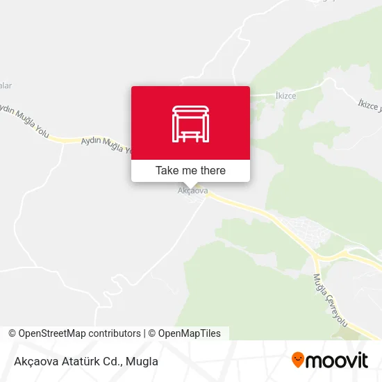 Akçaova Atatürk Cd. map