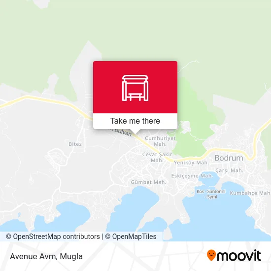 Avenue Avm map