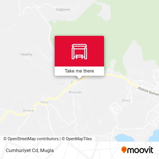 Cumhuriyet Cd map