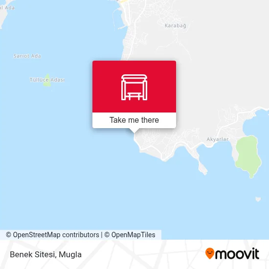 Benek Sitesi map