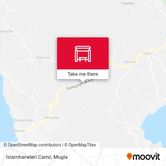 İslamhaneleri Camii map