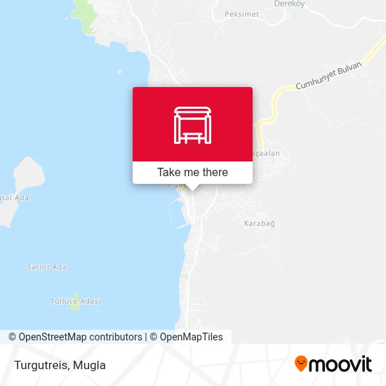 Turgutreis map