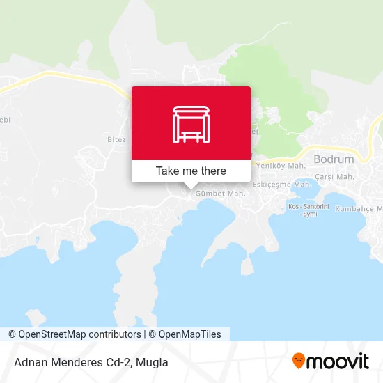 Adnan Menderes Cd-2 map