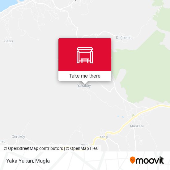 Yaka Yukarı map