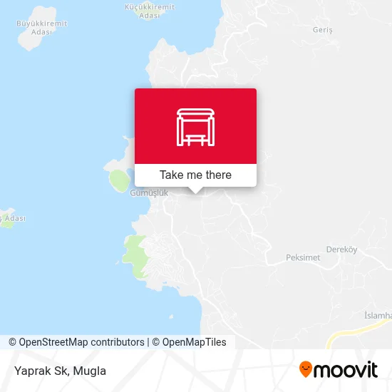 Yaprak Sk map