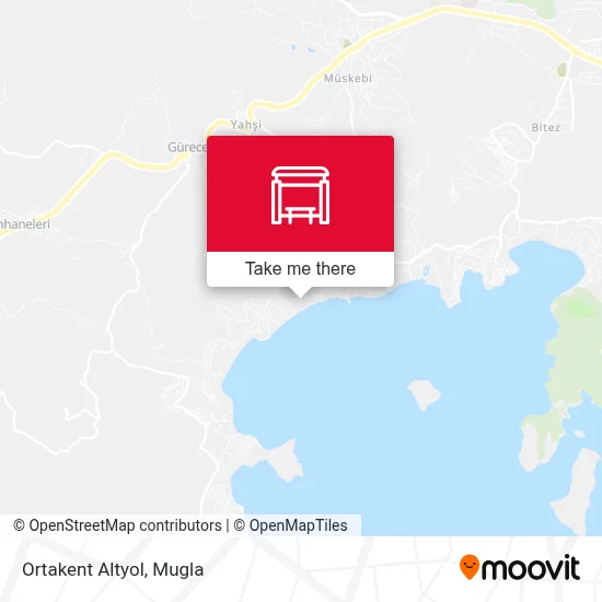 Ortakent Altyol map