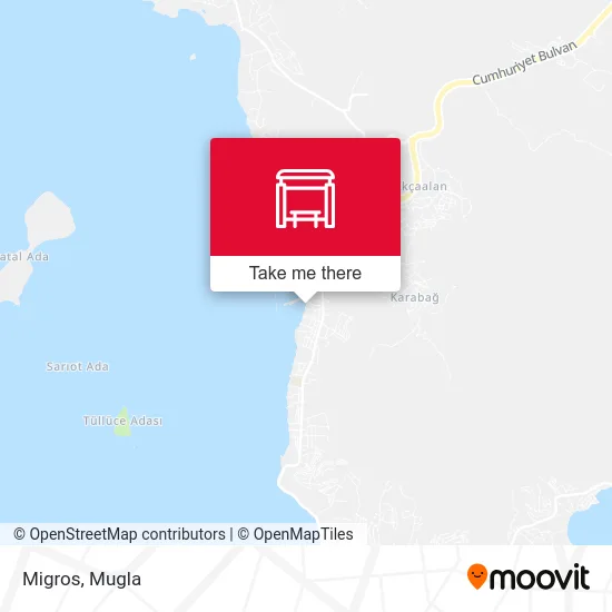 Migros map