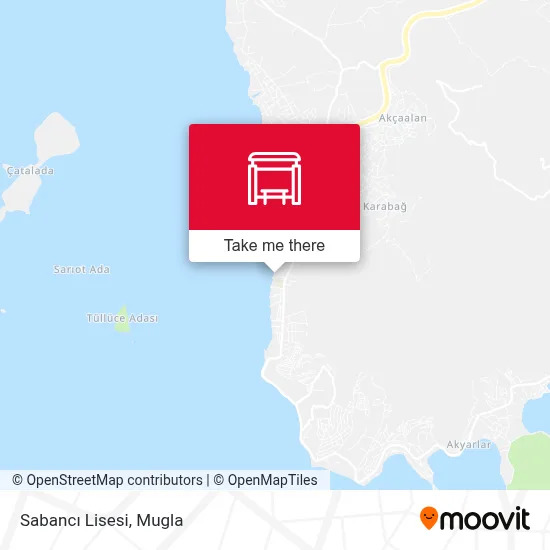 Sabancı Lisesi map