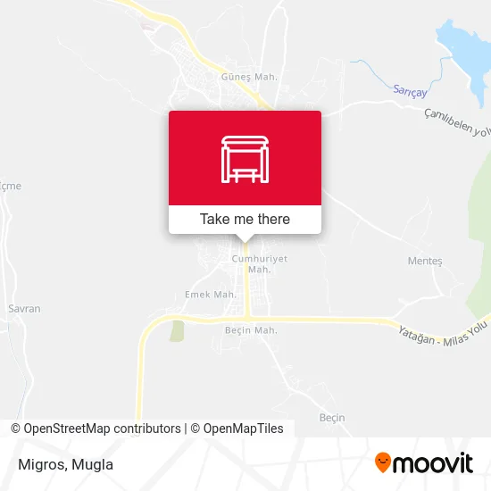 Migros map