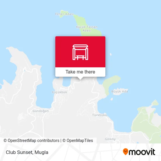 Club Sunset map