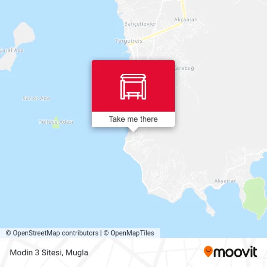 Modin 3 Sitesi map
