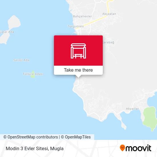 Modin 3 Evler Sitesi map