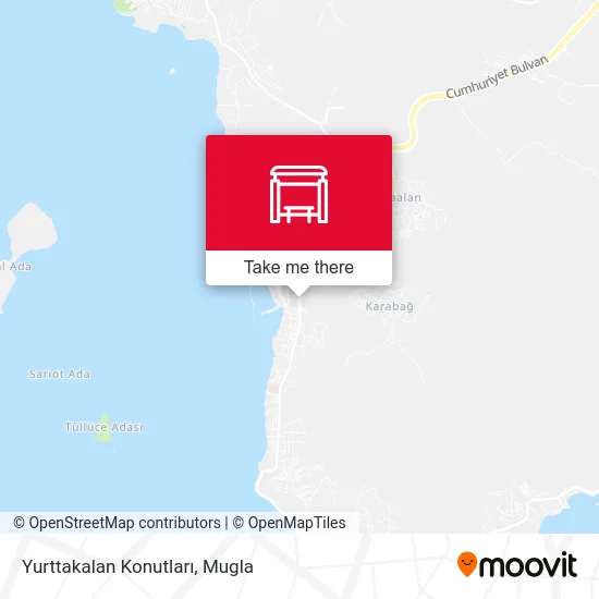 Yurttakalan Konutları map