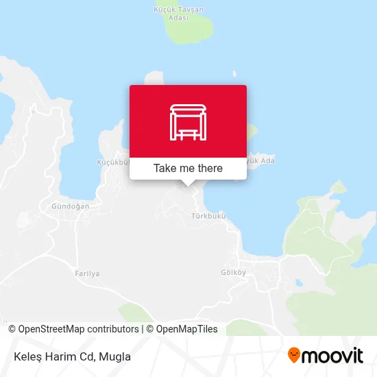 Keleş Harim Cd map