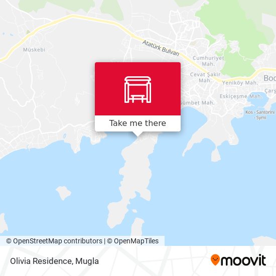 Olivia Residence map