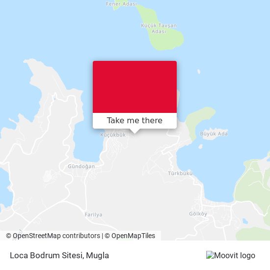 Loca Bodrum Sitesi map
