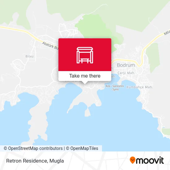 Retron Residence map