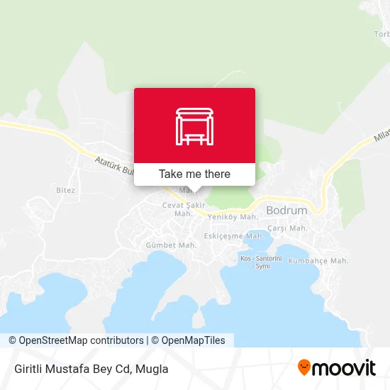 Giritli Mustafa Bey Cd map
