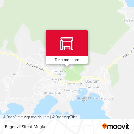 Begonvil Sitesi map