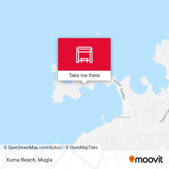 Xuma Beach map
