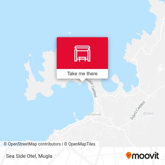 Sea Side Otel map