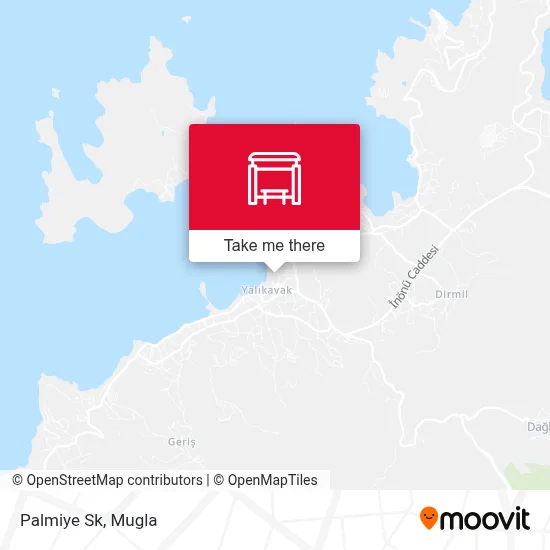 Palmiye Sk map