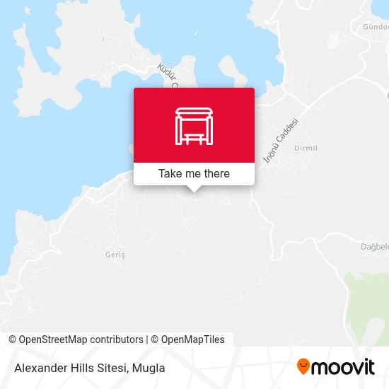 Alexander Hills Sitesi map
