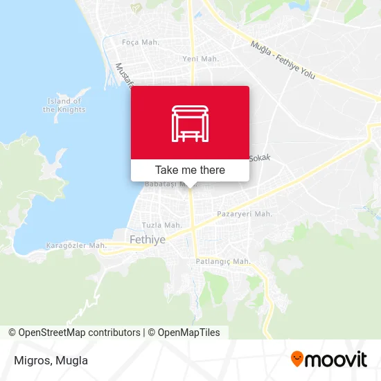 Migros map